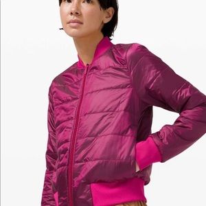Lululemon Non-Stop Reversible Bomber Jacket - Size 6